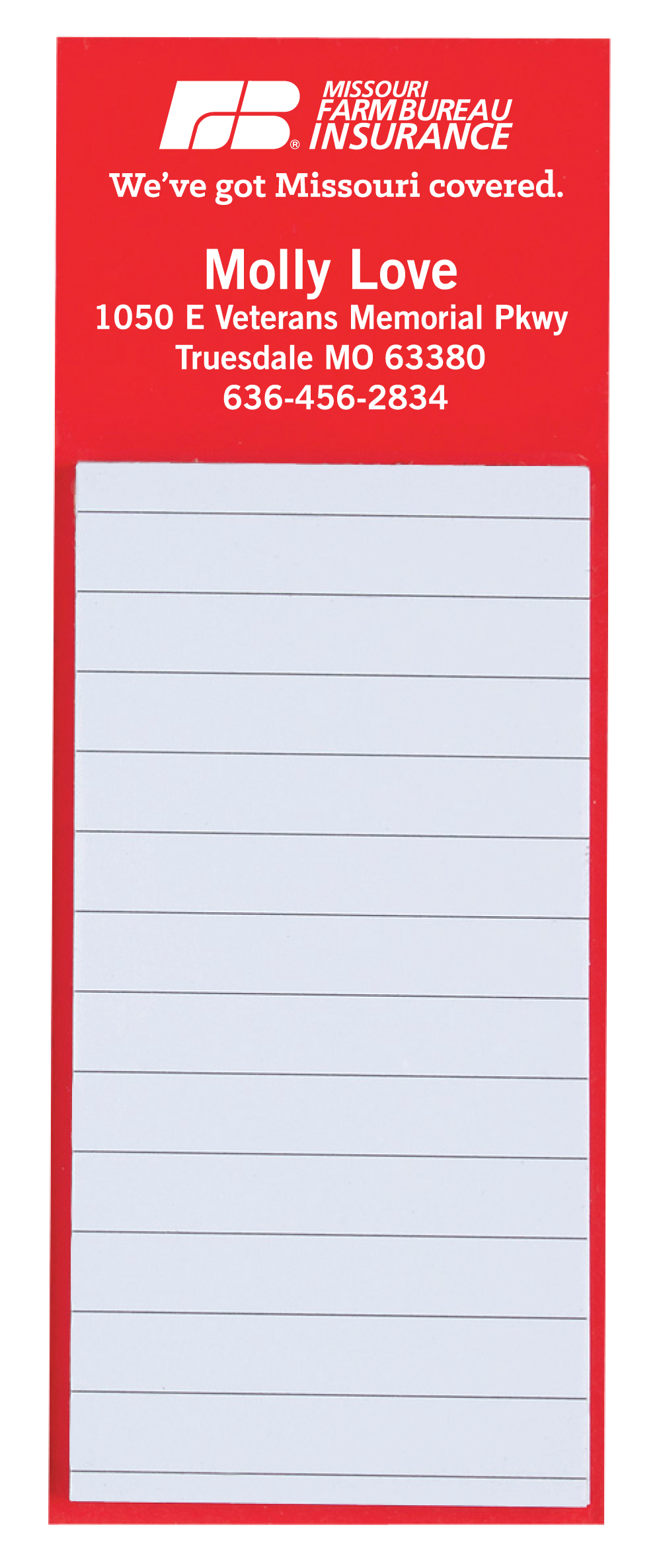 Magnetic Note Pad Magnetic Note Pad