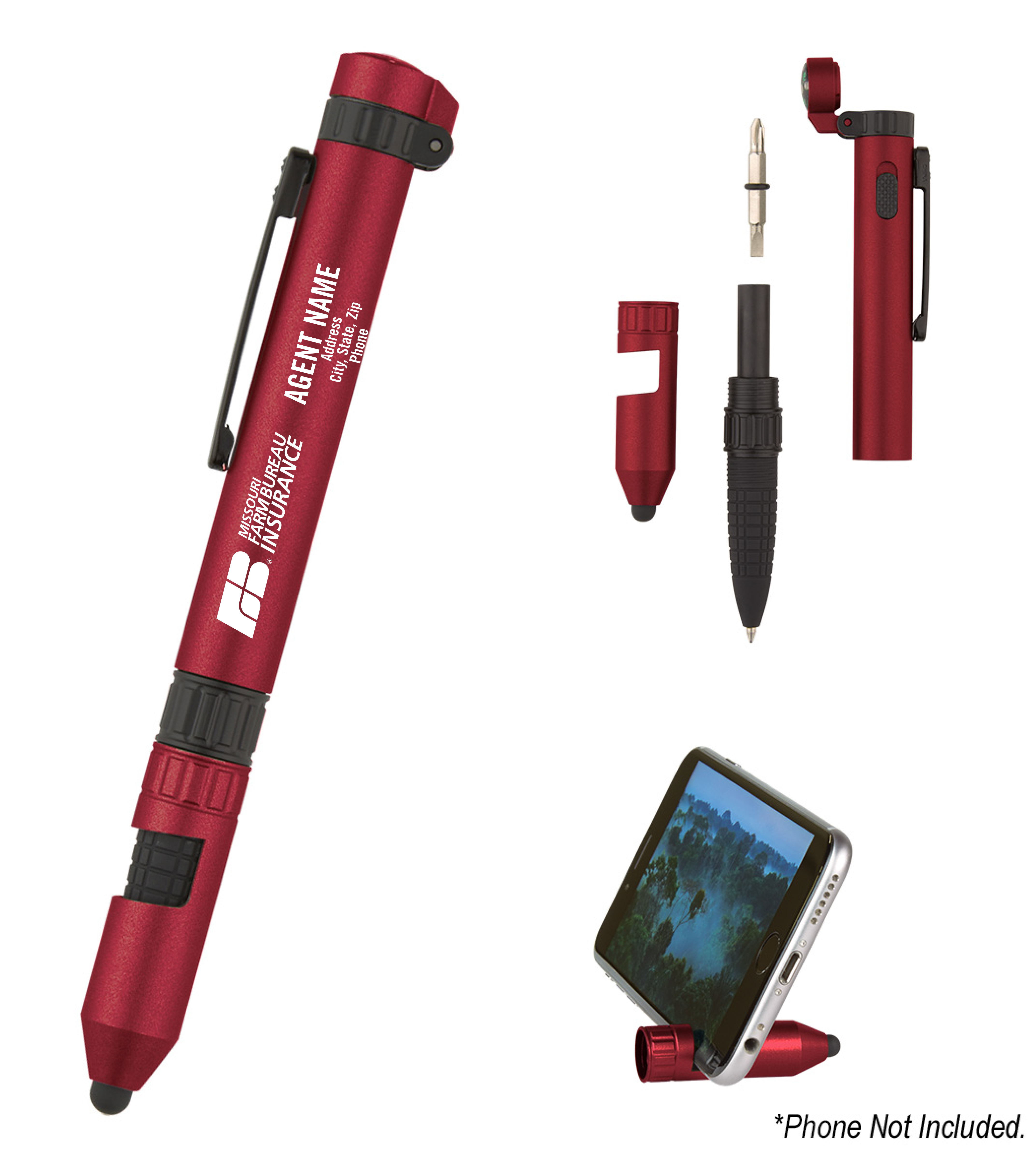 6-n-1 Quest Multi Tool Pen 6-n-1 Quest Multi Tool Pen